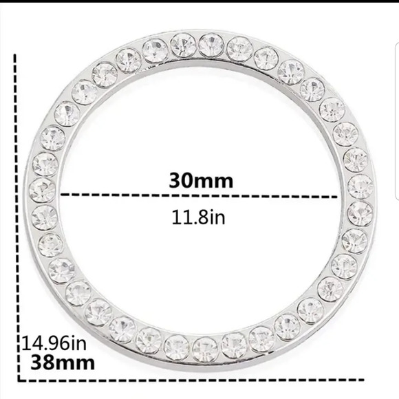 Push Start Bling Button Cover - Picture 7 of 7